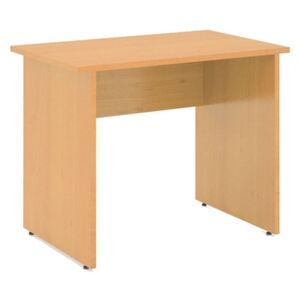 Kancelársky písací stôl, dĺžka 1200 mm, breza
