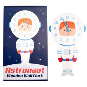 Detské nástenné hodiny z dreva Rex London Astronaut