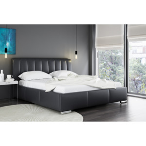 Čalúnená posteľ LANA + matrac DE LUX, 140x200, madryt 1100