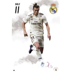 Plagát, Obraz - Real Madrid 2018/2019 - Bale, (61 x 91.5 cm)