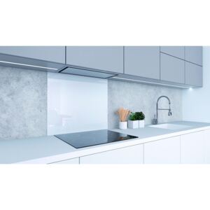 Nobio Sklenená zástena za varnú dosku / Biela RAL 9003 - 500 x 800 mm