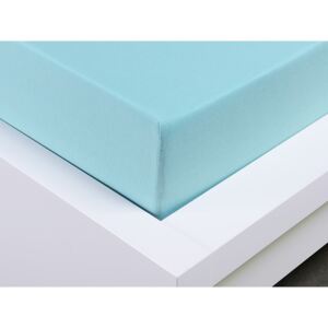 XPOSE® Jersey prestieradlo Exclusive dvojlôžko - svetlo modrá 140x200 cm
