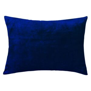 XPOSE® Mikroplyšová obliečka na vankúš - tmavo modrá 50x70 cm