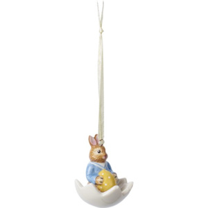 Villeroy & Boch Bunny Tales veľkonočná závesná dekorácia, zajačik Max v škrupine