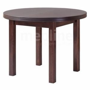 Stôl POLI 1 100x100/140cm prírodná dyha