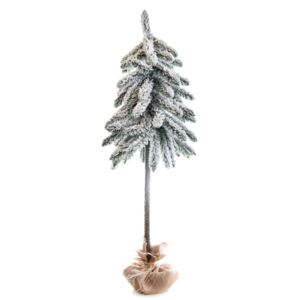 Vianočný stromček na pníku zasnežený 130cm