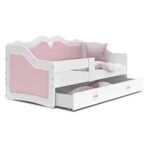 GL Detská posteľ Lalila Farba: Púdrová, Rozmer: 160x80