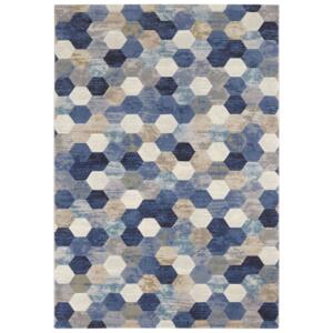 ELLE Decoration koberce Kusový koberec Arty 103578 Blue/Cream z kolekce Elle - 120x170 cm