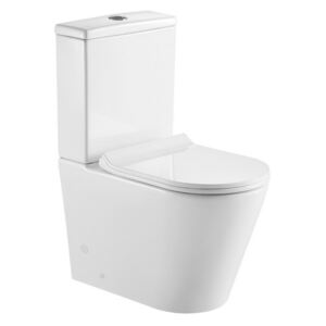 Tila HALLE WC kombi bez splachovacieho okruhu - PureRim biela
