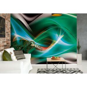 Fototapeta - Abstract Design Modern Flow Vliesová tapeta - 416x254 cm