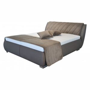 Čalúnená posteľ Grosseto 180x200 vrátane matracov,pol.roštu a úp