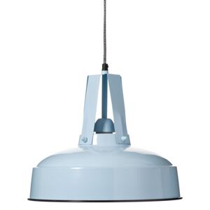 Vintage kovová lampa s tienidlom, FLUX BLUE pr.34cm (A00052)