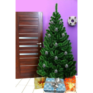 Umelý vianočný stromček - Jedľa svitlozelená 120 cm
