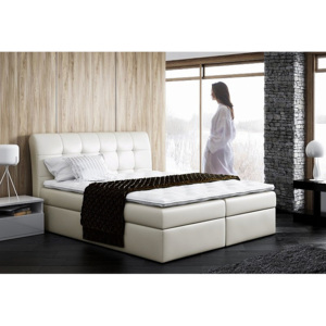Čalúnená posteľ AMIGO + topper, 120x200, madryt 912