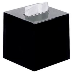 Box na papierové obrúsky čierny RAINBOW