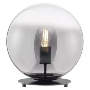 Stolná lampa MIRROR Black/Smoke D30