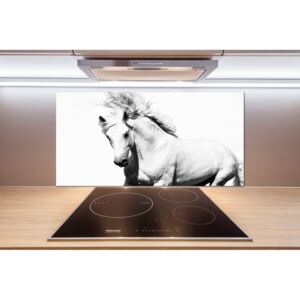 Sklenený panel do kuchynskej linky Biely kôň pl-pksh-100x50-f-14270832
