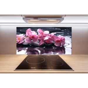 Panel do kuchyne Ružová orchidea pl-pksh-100x50-f-28903356