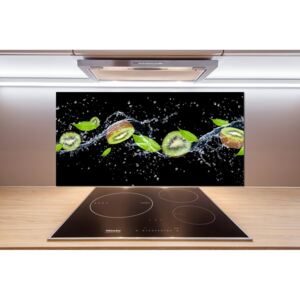 Dekoračný panel sklo Kiwi a voda pl-pksh-100x50-f-51417101