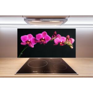 Sklenený panel do kuchynskej linky Orchidea pl-pksh-100x50-f-64284743