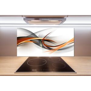 Panel do kuchyne Abstrakcie vlny pl-pksh-100x50-f-76641180