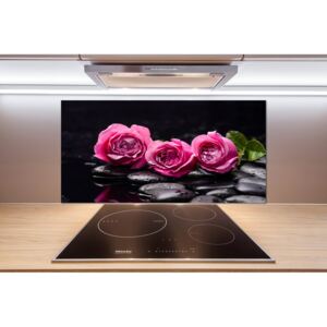Dekoračný panel sklo Ružové ruže pl-pksh-100x50-f-77048055