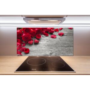 Panel do kuchyne Červené ruže pl-pksh-100x50-f-99989329