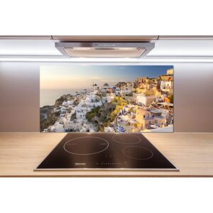Panel do kuchyne Santorini Grécko pl-pksh-100x50-f-99648927