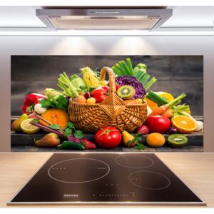 Panel do kuchyne Kôš zeleniny ovocia pl-pksh-120x60-f-113708770