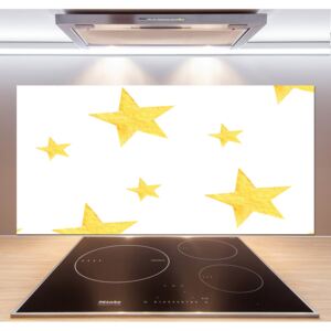Panel do kuchyne Žlté hviezdy pl-pksh-120x60-f-127105931
