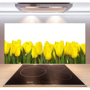 Panel do kuchyne Žlté tulipány pl-pksh-120x60-f-2665979