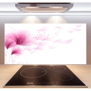 Dekoračný panel sklo Ružová kvetina pl-pksh-120x60-f-59922852