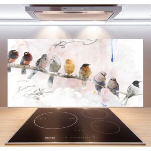 Panel do kuchyne Vtáky na vetve pl-pksh-120x60-f-68365798