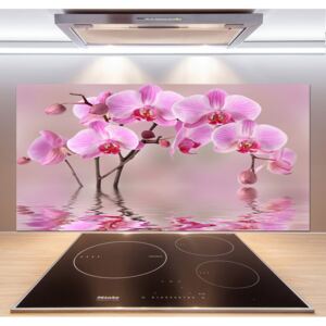 Panel do kuchyne Ružová orchidea pl-pksh-120x60-f-79883275