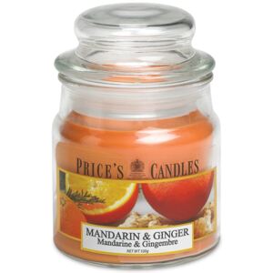 PRICE´S MINI svíčka ve skle Mandarinka & Zázvor - hoření 30h