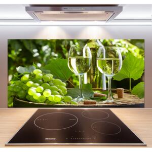 Panel do kuchyne Biele víno a ovocie pl-pksh-120x60-f-87376150