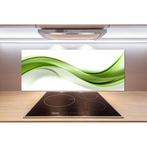 Dekoračný panel sklo Zelená vlna pl-pksh-125x50-f-100125120