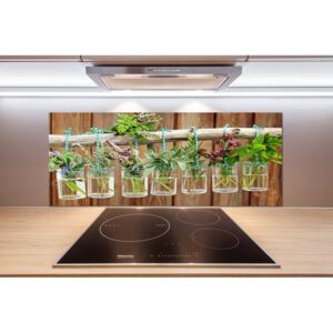 Panel do kuchyne Byliny v pohároch pl-pksh-125x50-f-119882971