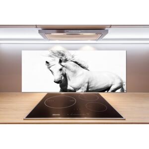 Sklenený panel do kuchynskej linky Biely kôň pl-pksh-125x50-f-14270832