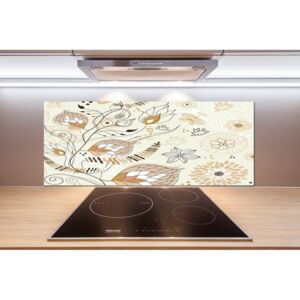 Sklenený panel do kuchynskej linky Ornamenty pl-pksh-125x50-f-23831955