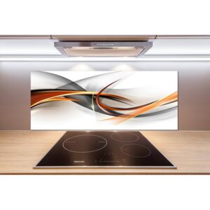 Panel do kuchyne Abstrakcie vlny pl-pksh-125x50-f-76641180
