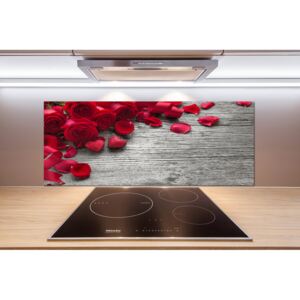 Panel do kuchyne Červené ruže pl-pksh-125x50-f-99989329