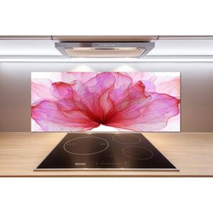 Dekoračný panel sklo Ružová kvetina pl-pksh-125x50-f-98648030