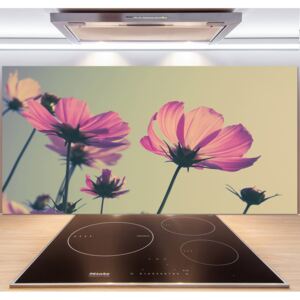 Panel do kuchyne Ružové kvety pl-pksh-140x70-f-104707608