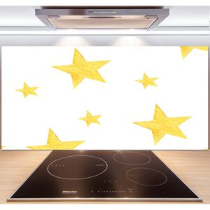 Panel do kuchyne Žlté hviezdy pl-pksh-140x70-f-127105931