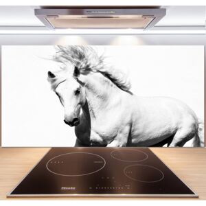 Sklenený panel do kuchynskej linky Biely kôň pl-pksh-140x70-f-14270832