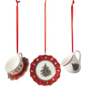 Villeroy & Boch Toy´s Delight Decoration vianočná závesná dekorácia, servis III, 3 ks