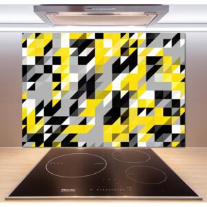 Panel do kuchyne Geometrické pozadie pl-pksh-100x70-f-105678870