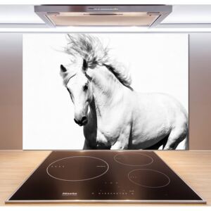 Sklenený panel do kuchynskej linky Biely kôň pl-pksh-100x70-f-14270832
