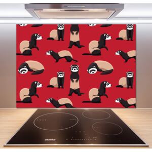 Panel do kuchyne Thor fretka pl-pksh-100x70-f-187601738